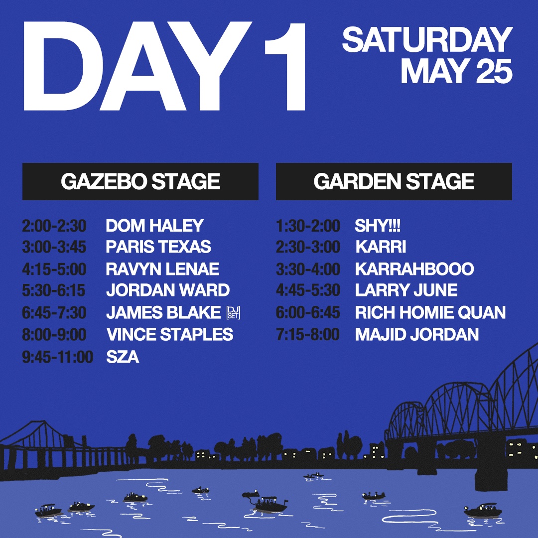 Day 1 Lineups